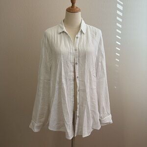 JONES&CO JONES NEW YORK LINEN TOP
